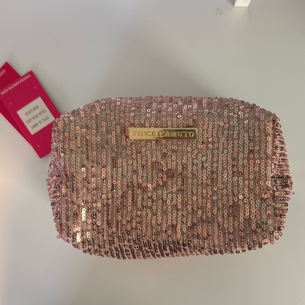 Vince camuto sequence cosmetic bag